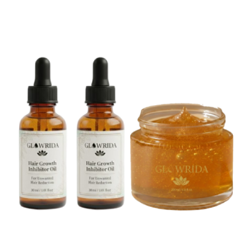 Hair Inhibitor Oil – Permanent Facial Hair Reduction